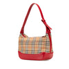 Burberry Haymarket Check Canvas Shoulder Bag Secondhand
