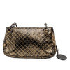 Bottega Veneta Metallic Calfskin Intrecciomirage Chain Flap Crossbody Secondhand