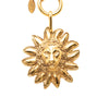 Chanel Gold Plated Leo Lion Sun Medallion Necklace Secondhand