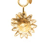 Chanel Gold Plated Leo Lion Sun Medallion Necklace Secondhand