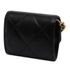 Chanel Lambskin 19 Flap Coin Purse With Chain Secondhand