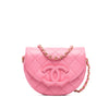 Chanel Mini CC Quilted Caviar Messenger Flap Secondhand