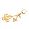 Louis Vuitton Gold Plated Monogram Ivy Flower Bag Charm Secondhand
