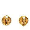 Secondhand Chanel Gold Plated Mini CC Clip On Earrings