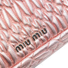 Miu Miu Matelasse Metallic Nappa Crystal Chain Satchel Secondhand