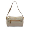 Prada Saffiano Trimmed Tessuto Pocket Shoulder Bag Secondhand