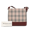 Secondhand Burberry House Check Canvas Shoulder Bag