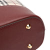 Secondhand Burberry House Check Canvas Shoulder Bag