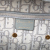 Secondhand Dior Oblique Embroidered Canvas Saddle Bag