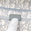 Secondhand Dior Oblique Embroidered Canvas Saddle Bag