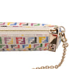 Fendi Multicolor Zucchino Spalmati Chain Pochette Secondhand
