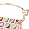 Fendi Multicolor Zucchino Spalmati Chain Pochette Secondhand