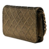 Chanel Quilted Iridescent Lambskin Tartan Button Wallet On Chain Secondhand