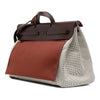 Hermès Toile Quadrille Vache Hunter Herbag Zip Cabine 50 Secondhand