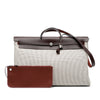 Hermès Toile Quadrille Vache Hunter Herbag Zip Cabine 50 Secondhand