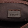 LOEWE Suede Anagram Pouch Secondhand
