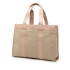 Fendi Zucca Trimmed Canvas Tote Secondhand