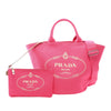 Prada Canvas Canapa Logo Tote Secondhand