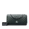 Chanel CC Chevron Lambskin Single Flap Secondhand
