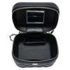 Chanel Small Quilted Caviar Top Handle Vanity Case with Chain Secondhand