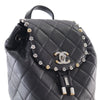 Chanel Quilted Lambskin Metallic Bubble Backpack Secondhand