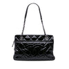 Chanel Medium CC Patent Soft Shopper Tote Secondhand