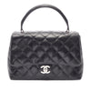 Chanel Quilted Lambskin Top Handle Flap Secondhand