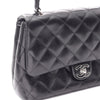 Chanel Quilted Lambskin Top Handle Flap Secondhand