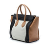 Celine Mini Tricolor Calfskin Luggage Tote Secondhand