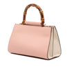 Gucci Mini Leather Bamboo Nymphaea Satchel Secondhand
