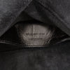 Saint Laurent Croc Embossed Leather Monogram Cassandre Clutch Secondhand