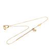 Louis Vuitton Gold Plated LV Fall In Love Pendant Necklace Secondhand
