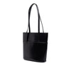 Burberry House Check Trimmed Leather Tote Secondhand
