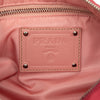 Prada Saffiano Trimmed Tessuto Zip Top Crossbody Secondhand