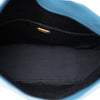 Burberry Medium Equestrian Knight Embroidered Leather Safety Pin Foldover Clutch Secondhand