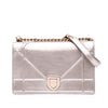 Secondhand Dior Medium Metallic Grained Calfskin Diorama Flap