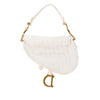 Dior Mini Oblique Embroidered Canvas Saddle Bag Secondhand