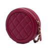 Chanel Caviar CC Filigree Round Crossbody Secondhand