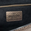Valentino Medium Metallic Leather Rockstud Glam Lock Crossbody Secondhand