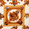Hermès Confidents Des Coeurs Pleated Silk Scarf Secondhand