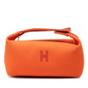 Hermès Small Toile Bride A Brac Case Secondhand