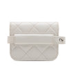 Chanel Quilted Lamsbskin Punk Essentials Chain Flap Belt Bag Secondhand