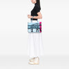 Dior Medium Embroidered Canvas Zebra D Jungle Pop Book Tote Secondhand