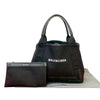 Balenciaga Canvas Navy Cabas Tote S Secondhand