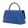 Chanel Small Caviar Chevron Coco Top Handle Bag Secondhand