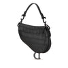 Dior Mini Oblique Embossed Calfskin Saddle Bag Secondhand