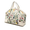 Gucci Large Leather Floral Print Nice Dome Satchel Secondhand