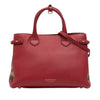 Burberry Medium Leather and House Check Banner Satchel Secondhand