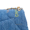 Chanel Medium Quilted Denim Mood Flap Secondhand