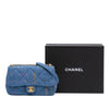Chanel Medium Quilted Denim Mood Flap Secondhand